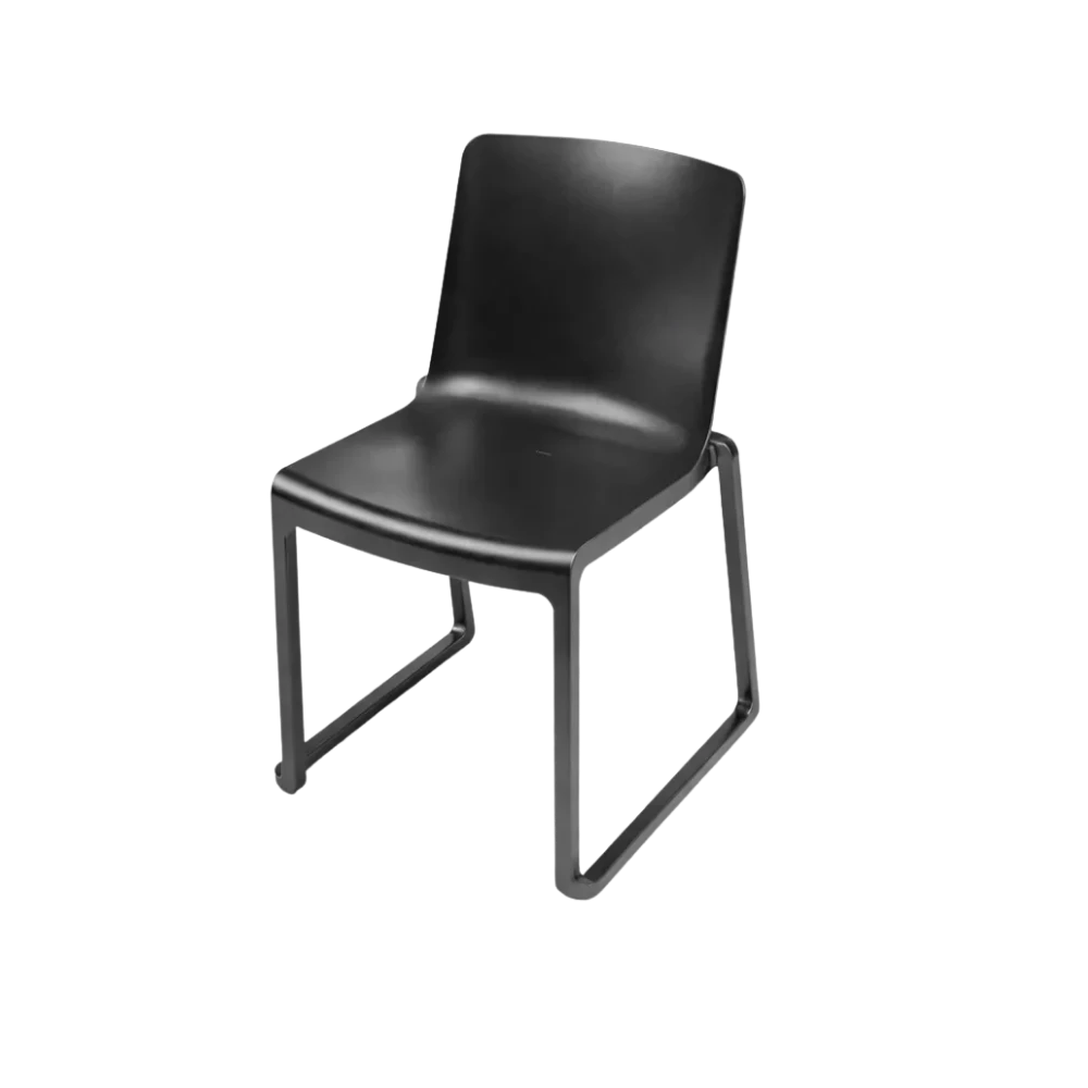 black mono chair hire ff