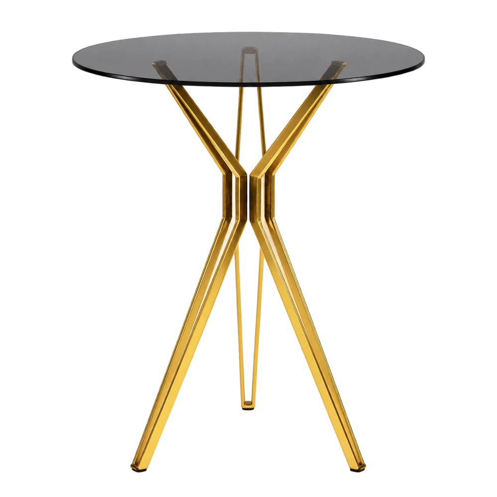 gold oppulence poseur table t