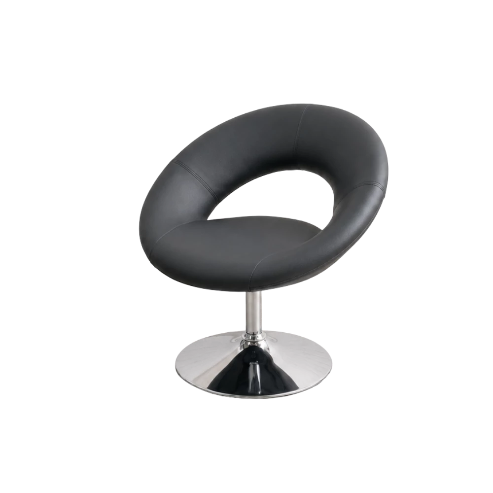 solar black armchair hire f w