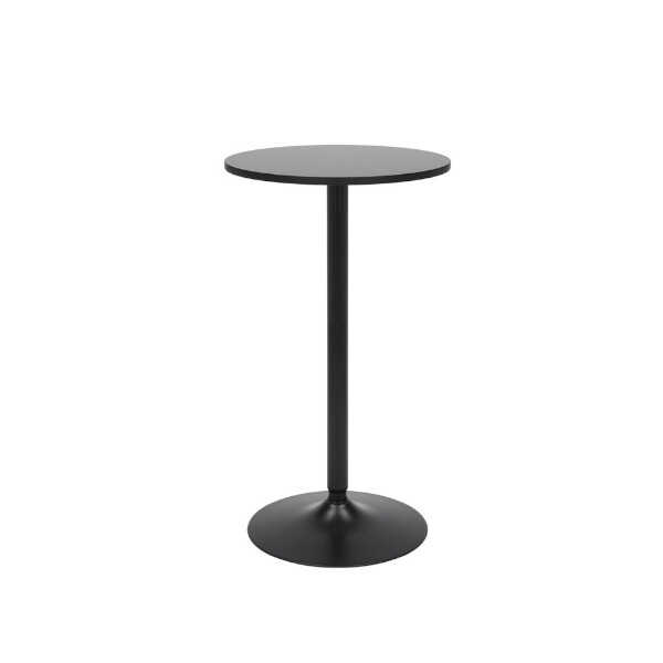 ch black onyx poseur table hire