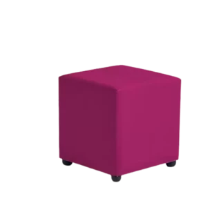Pink Ottoman Cube Hire