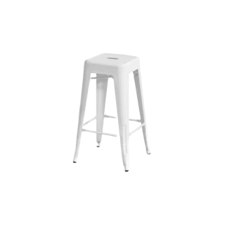 White Bistro Bar Stool