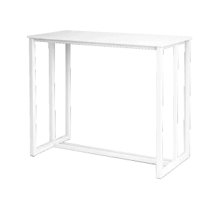 White Element Poseur Table