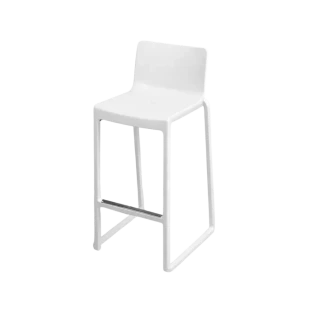 White Mono Stool
