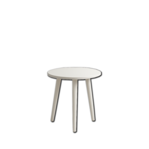 White Helsinki Side Table